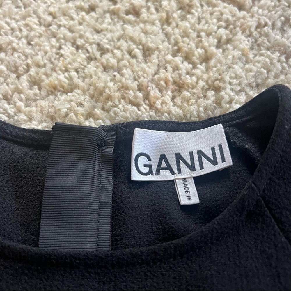 Ganni crew neck long sleeve View 5
